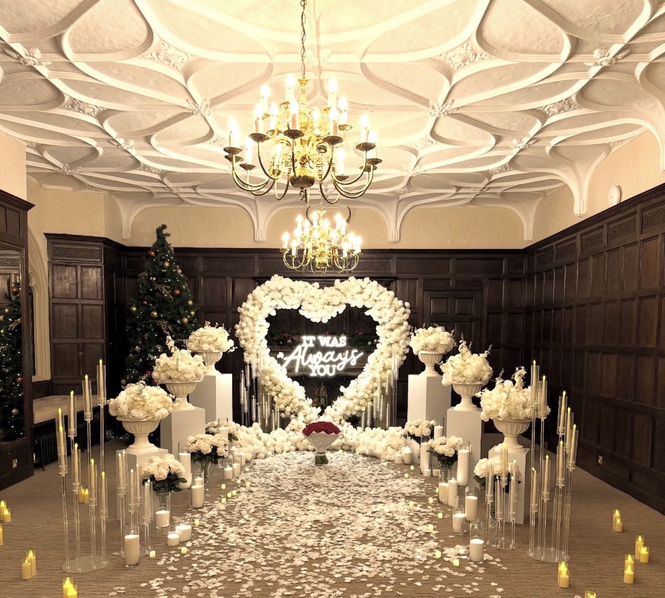 All white dreams come true